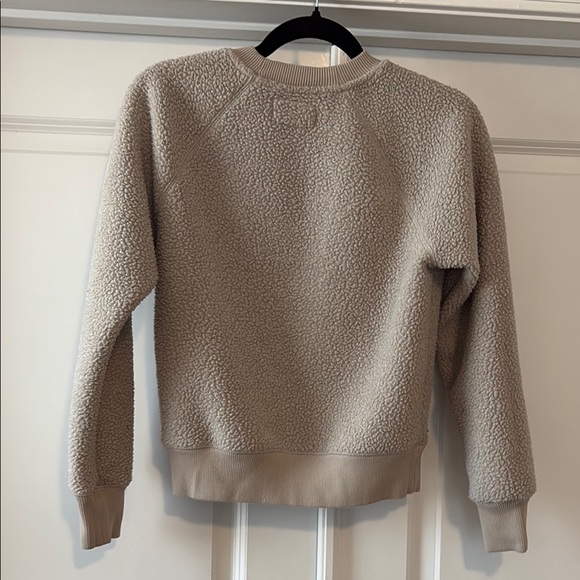 EVERLANE THE RENEW FLEECE RAGLAN SWEATSHIRT- XS - Picture 5 of 7